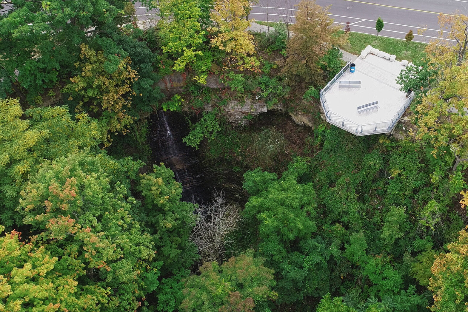 West Chedoke Falls Platform
